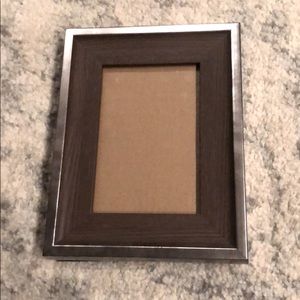Wood and Metal Picture Frame